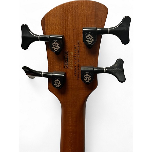 Used Spector NS Pulse 4 Satin Charcoal Grey Electric Bass Guitar