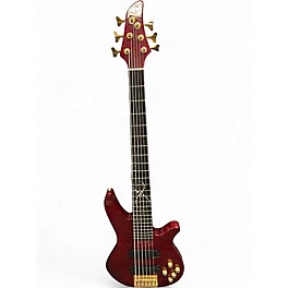Used Yamaha RBX 6JM RED Electric Bass Guitar