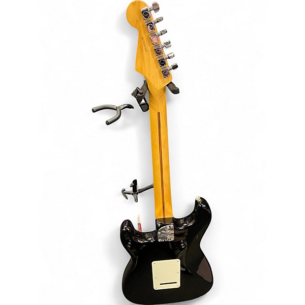 Used Fender American Professional II Stratocaster Black Solid Body Electric Guitar