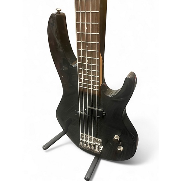Used ESP LTD B155DX 5 String Black Electric Bass Guitar