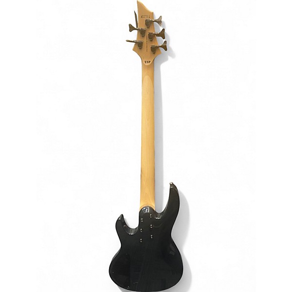 Used ESP LTD B155DX 5 String Black Electric Bass Guitar