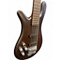 Used Warwick Streamer LX 5 String Brown Electric Bass Guitar