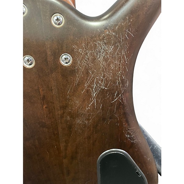 Used Warwick Streamer LX 5 String Brown Electric Bass Guitar