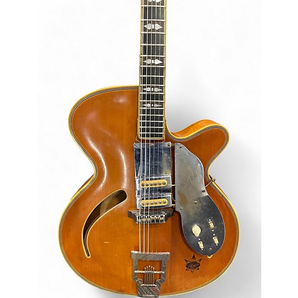 Used 1958 Harold Hoyer Special Natural Hollow Body Electric Guitar