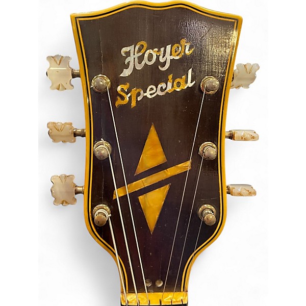 Used 1958 Harold Hoyer Special Natural Hollow Body Electric Guitar
