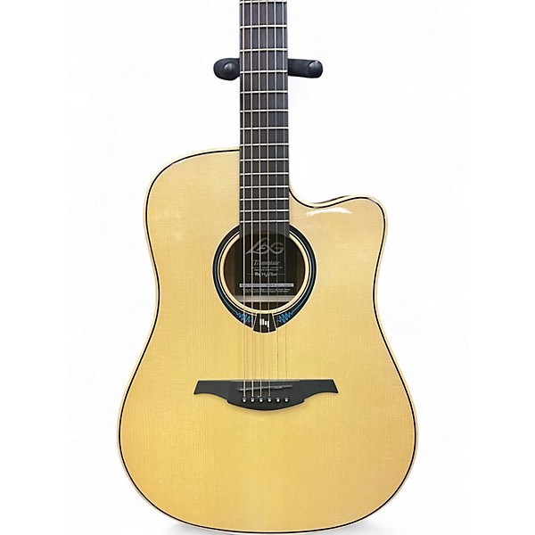 Used Lag Guitars Tramontane HyVibe THV20DCE Natural Acoustic Electric Guitar