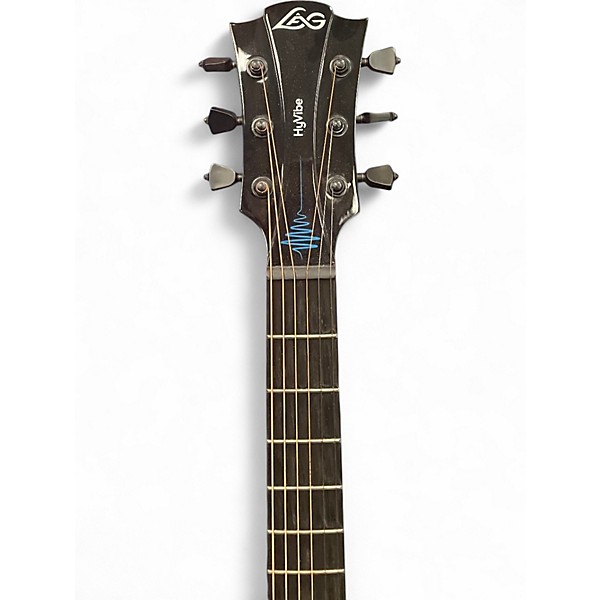 Used Lag Guitars Tramontane HyVibe THV20DCE Natural Acoustic Electric Guitar