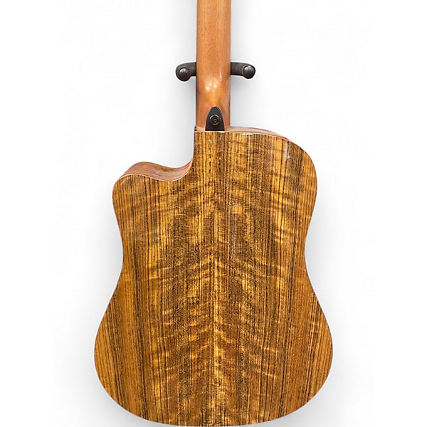 Used Lag Guitars Tramontane HyVibe THV20DCE Natural Acoustic Electric Guitar