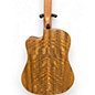 Used Lag Guitars Tramontane HyVibe THV20DCE Natural Acoustic Electric Guitar