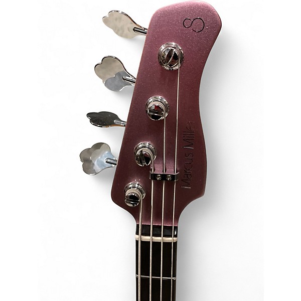 Used Marcus Miller sire z7 Pink Electric Bass Guitar