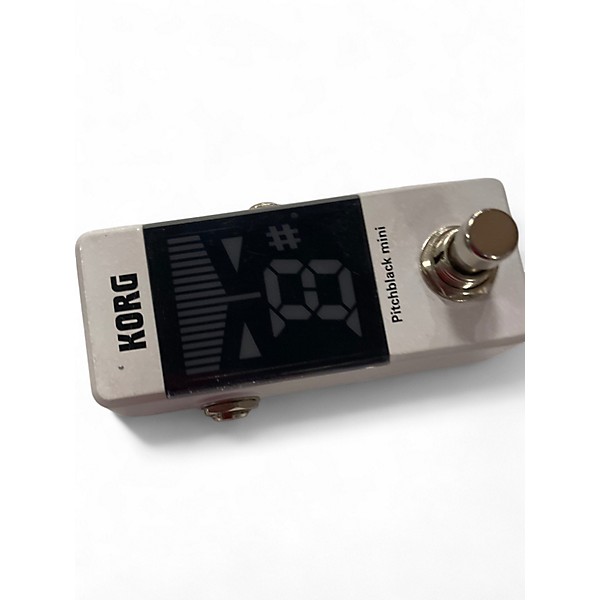 Used KORG PITCHBLACK MINI Tuner Pedal