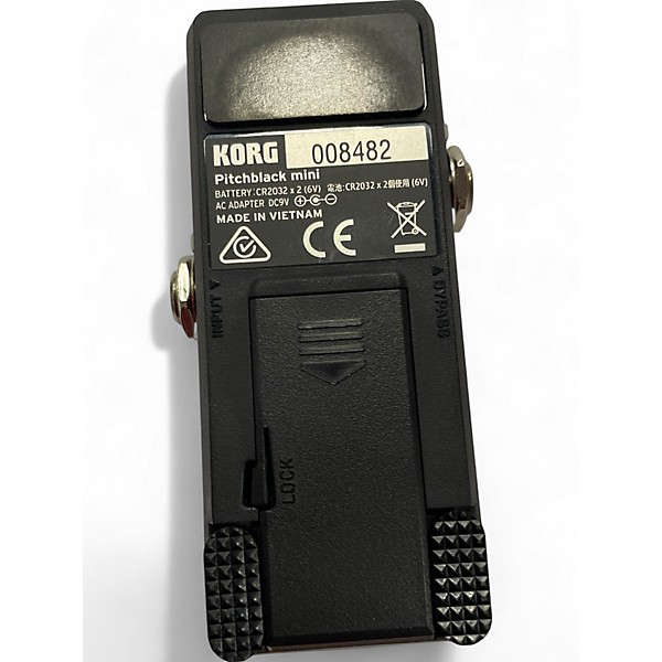 Used KORG PITCHBLACK MINI Tuner Pedal