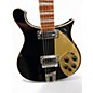 Used Rickenbacker 660 Black Solid Body Electric Guitar