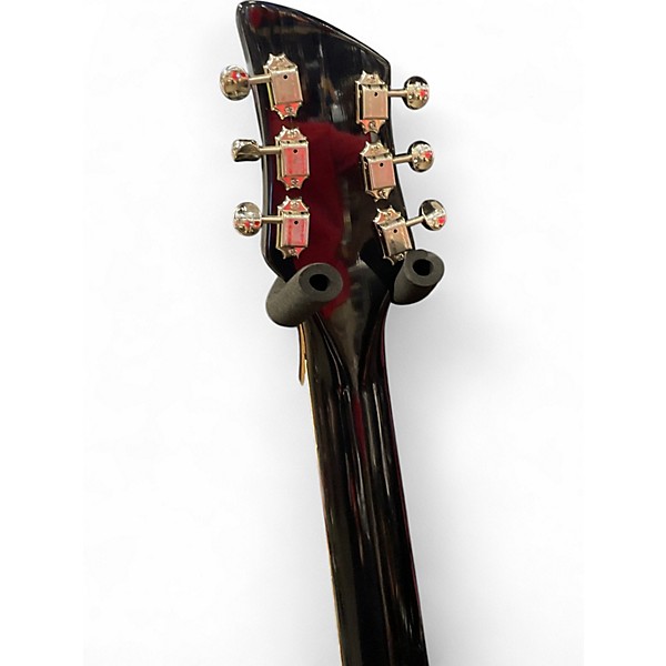 Used Rickenbacker 660 Black Solid Body Electric Guitar