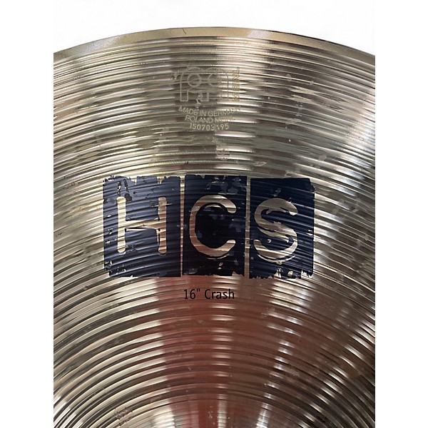 Used MEINL 16in HCS Crash Cymbal