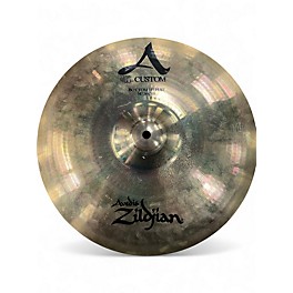 Used Zildjian 14in A Custom Hi Hat Bottom Cymbal