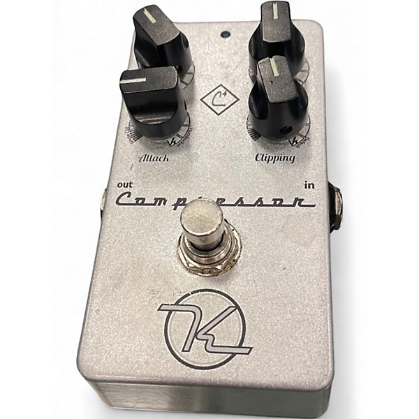 Used Keeley C4 4 KNOB COMPRESSOR Effect Pedal