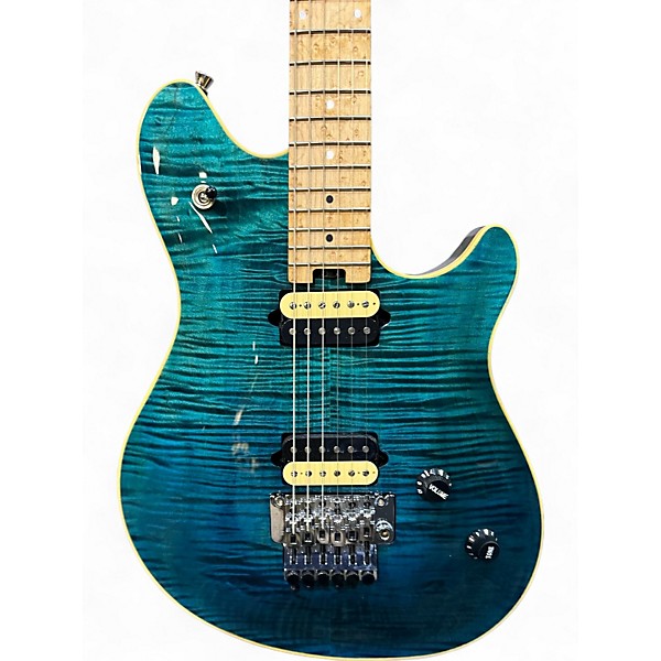 Used Peavey HP2 Ocean Blue Solid Body Electric Guitar