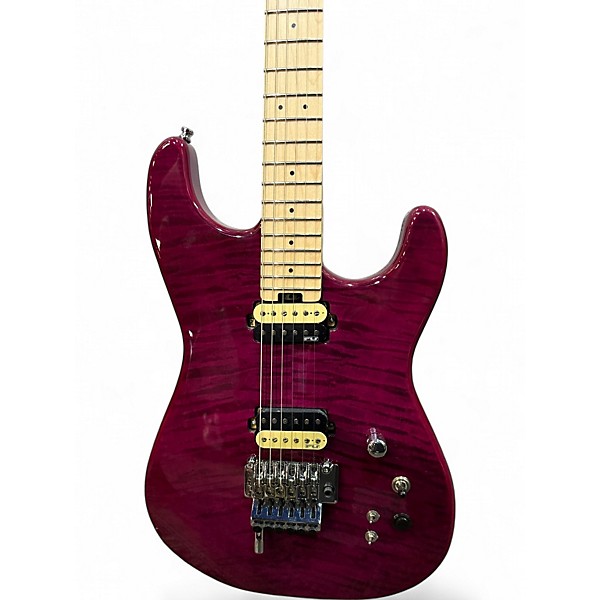 Used Fu Tonepro Red Solid Body Electric Guitar
