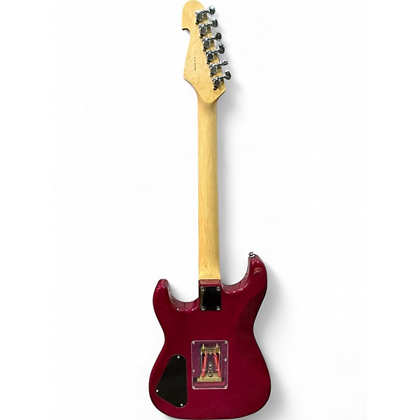 Used Fu Tonepro Red Solid Body Electric Guitar