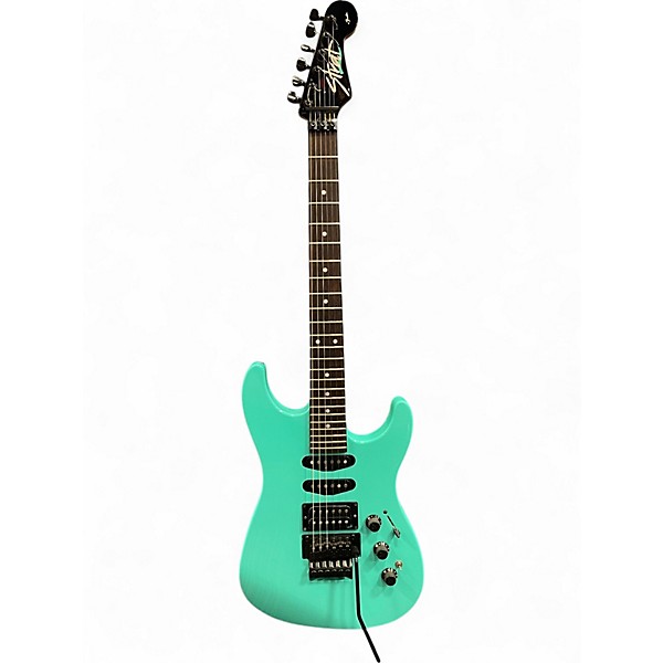 Used Fender HM Heavy Metal Stratocaster Seafoam Green Solid Body Electric Guitar