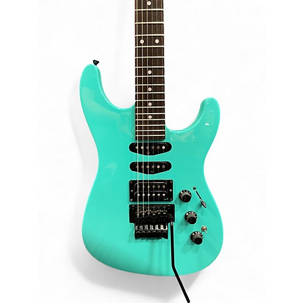 Used Fender HM Heavy Metal Stratocaster Seafoam Green Solid Body Electric Guitar