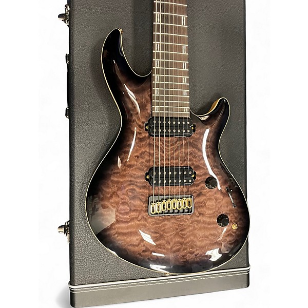 Used ESP JR-608 FADED BLUE SUNBURST Solid Body Electric Guitar