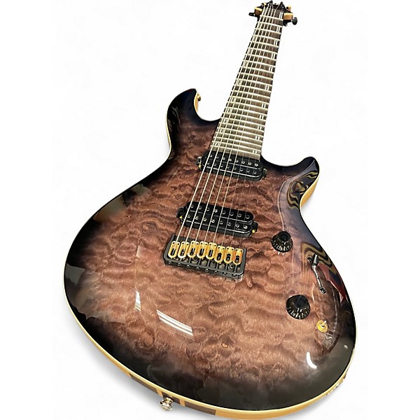 Used ESP JR-608 FADED BLUE SUNBURST Solid Body Electric Guitar