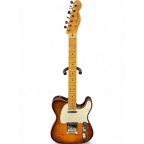 Used 2012 Fender AMERICAN SELECT TELECASTER VIOLIN BURST Solid Body Electric Guitar