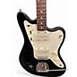 Used 2010 Fender '62 Reissue Jassmaster JM66 Black Solid Body Electric Guitar