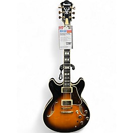 Used Ibanez Artstar AS2000 Brown Sunburst Hollow Body Electric Guitar