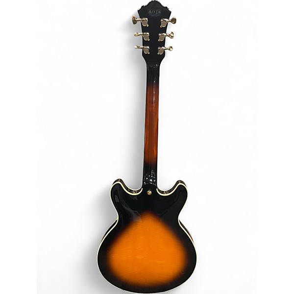 Used Ibanez Artstar AS2000 Brown Sunburst Hollow Body Electric Guitar