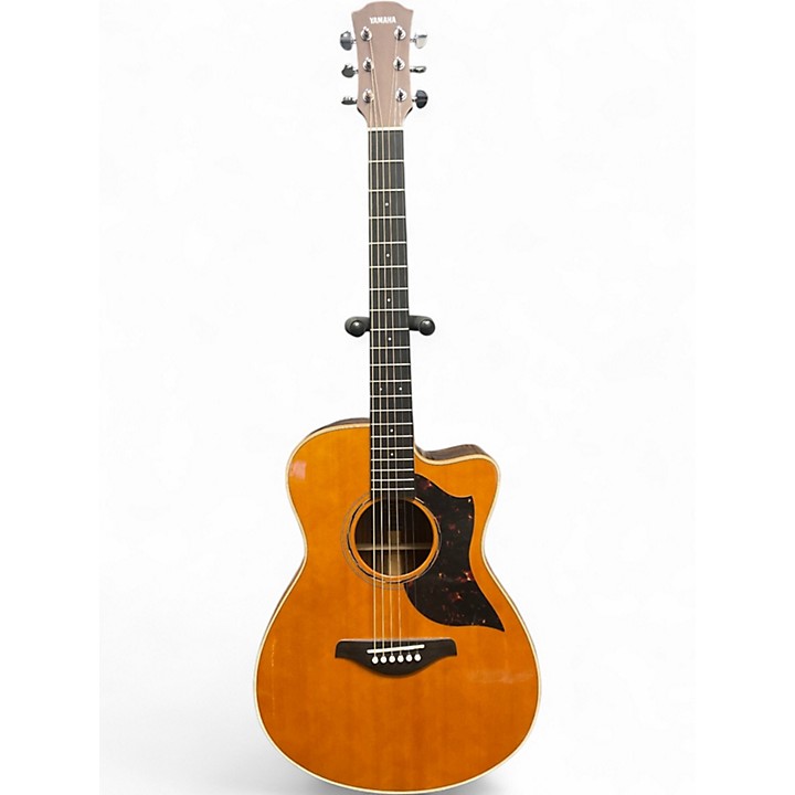 Used Yamaha AC3R Natural Acoustic Electric Guitar Natural | Guitar
