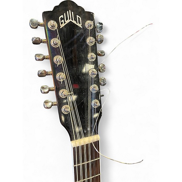 Used Guild F-2512CE 2 Color Sunburst 12 String Acoustic Guitar