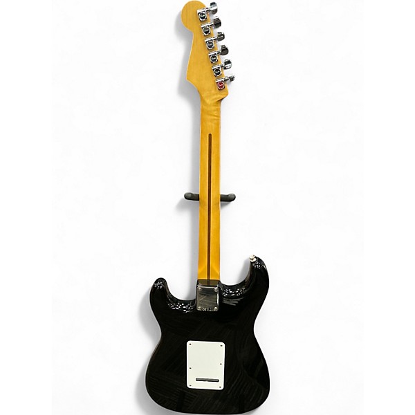 Used Fender Deluxe Lone Star Stratocaster Black Solid Body Electric Guitar