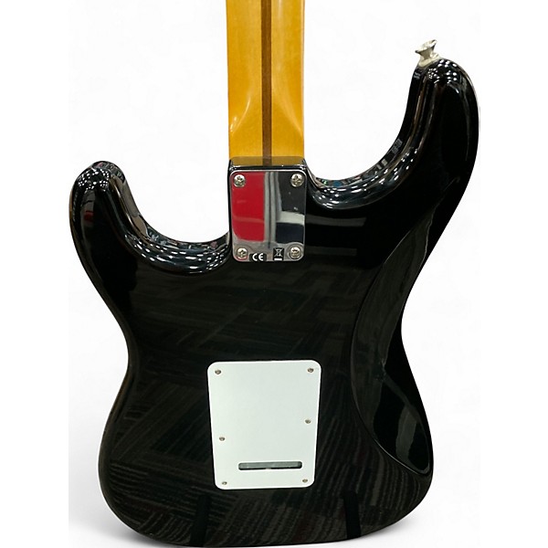 Used Fender Deluxe Lone Star Stratocaster Black Solid Body Electric Guitar