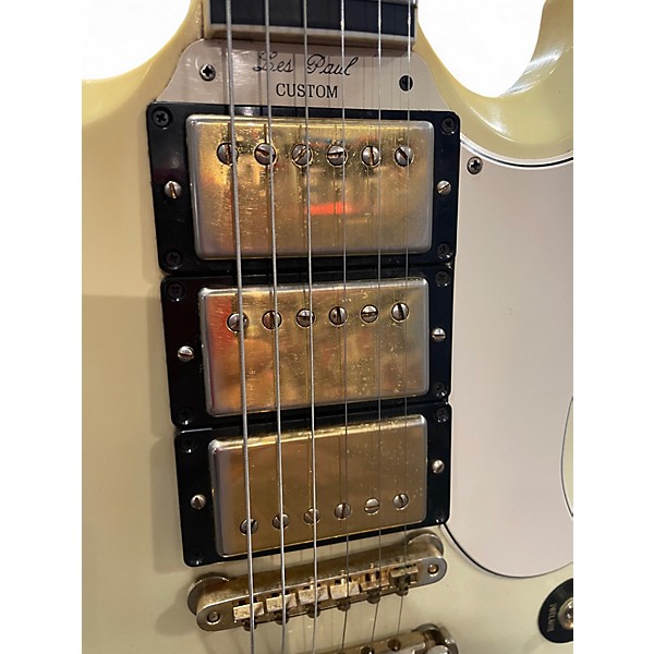 Used 2006 Gibson 1961 SG Custom Reissue Alpine White Solid Body Electric Guitar