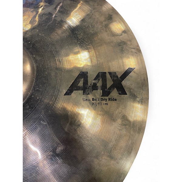 Used SABIAN 21in AAX Raw Bell Dry Ride Cymbal