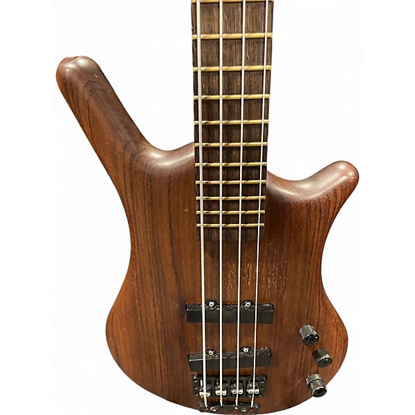 Used Warwick Thumb 4 String Bolt-On Brown Electric Bass Guitar