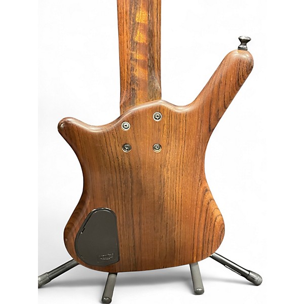 Used Warwick Thumb 4 String Bolt-On Brown Electric Bass Guitar
