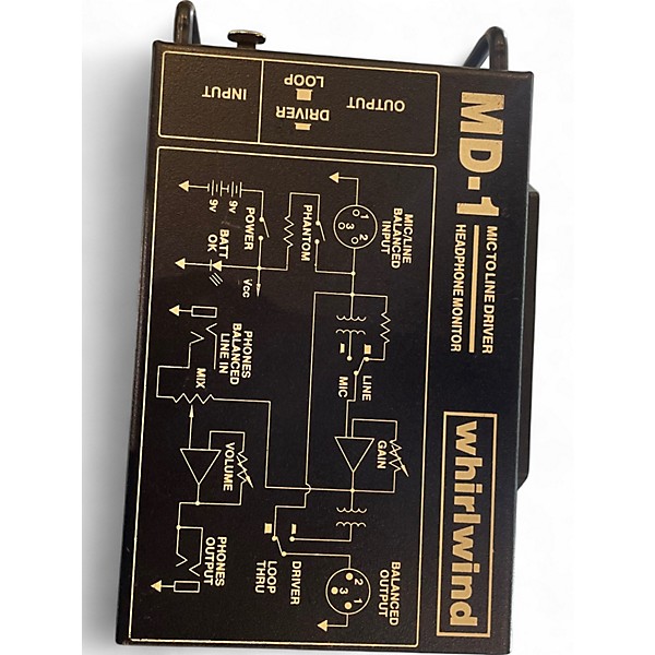 Used Whirlwind MD1 Headphone Amp