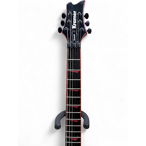 Used 2020s Kramer ASSAULT Black Solid Body Electric Guitar