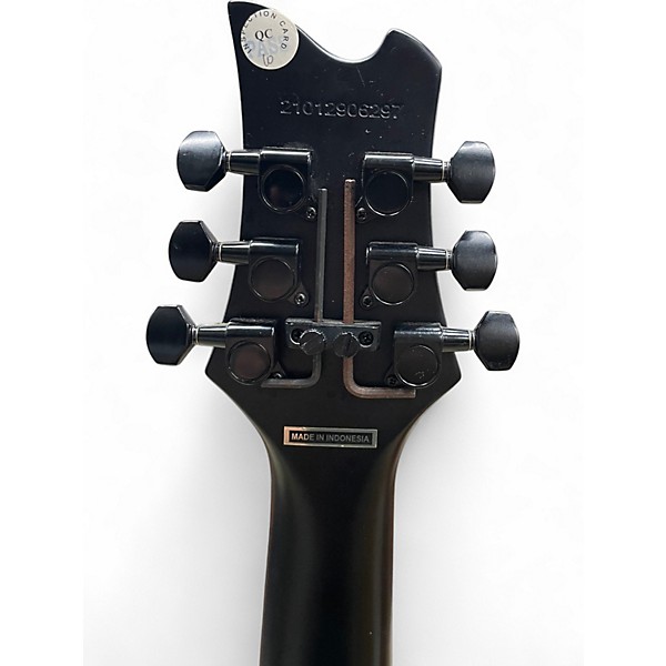 Used 2020s Kramer ASSAULT Black Solid Body Electric Guitar