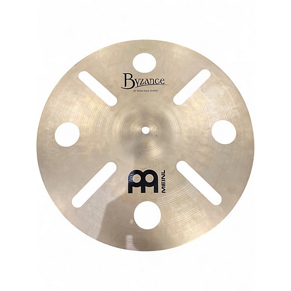 Used MEINL 16in BYZANCE BULLET STACK 12" & 16" Cymbal