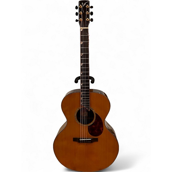 Used Everett EMERALD P BODY Vintage Natural Acoustic Guitar