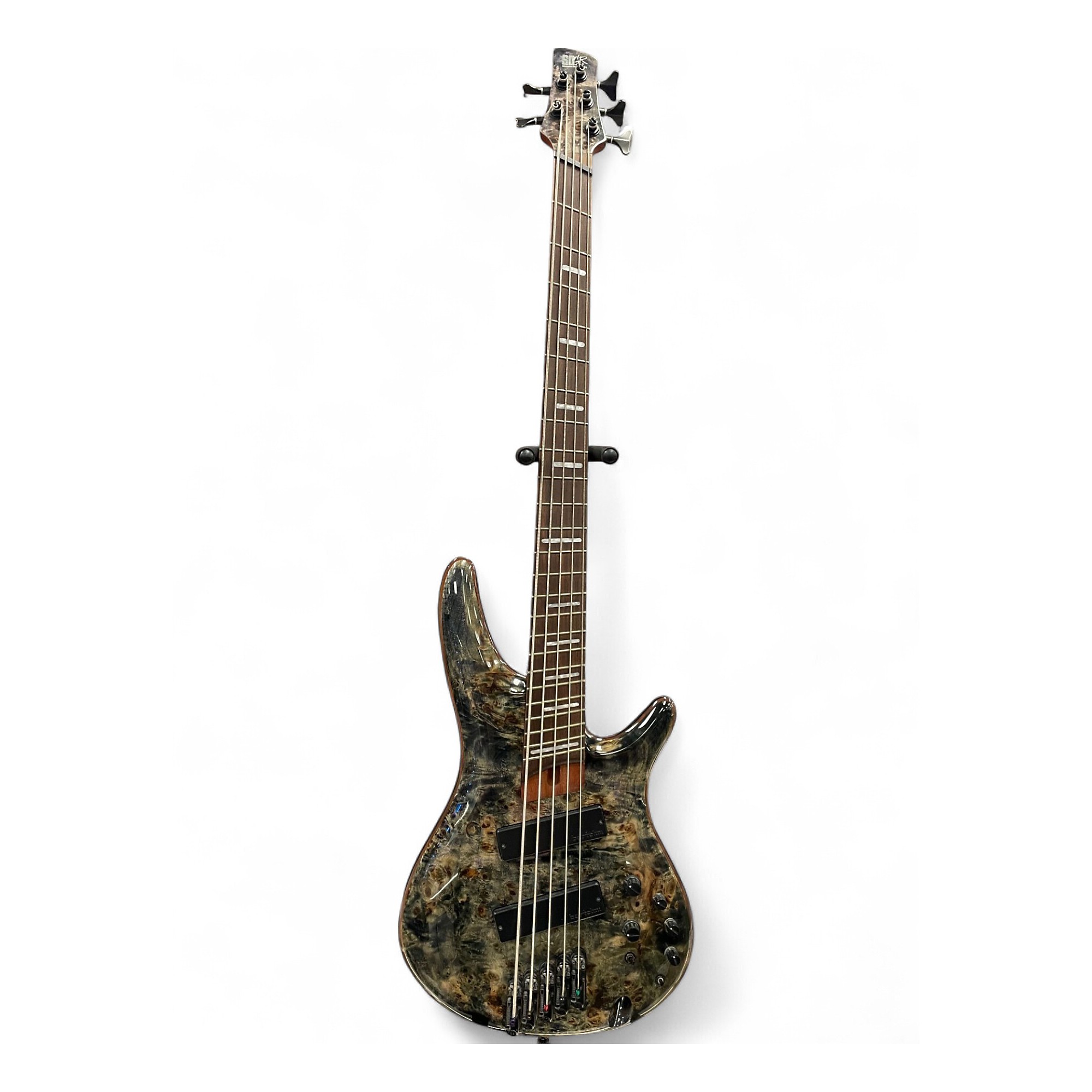 Used Ibanez SRMS805 Deep Twilight Electric Bass Guitar Deep