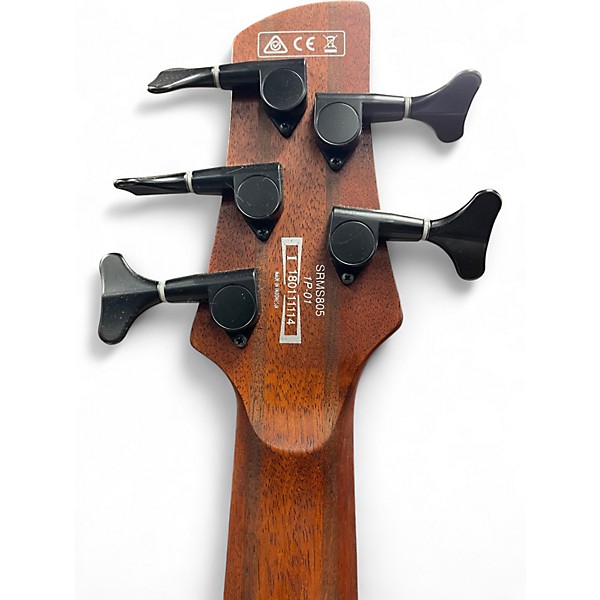 Used Ibanez SRMS805 Deep Twilight Electric Bass Guitar