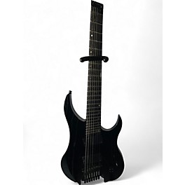 Used 2022 Legator Ghost Performance 7 Multi Scale Satin Black Solid Body Electric Guitar