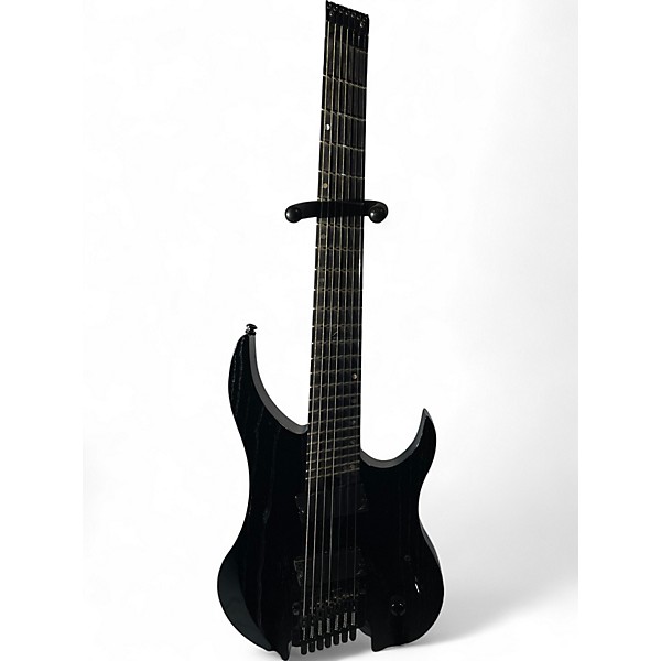 Used 2022 Legator Ghost Performance 7 Multi Scale Satin Black Solid Body Electric Guitar