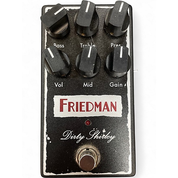 Used Friedman Dirty Shirley Overdrive Effect Pedal